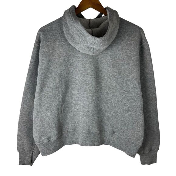 VTG Y2K Russell Womens XL Hoodie Sweatshirt Pullover Blank Essential Dri-Power - Picture 3 of 6